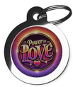 The Power of Love Dog ID Tag
