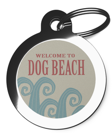 Welcome to Dog Beach Pet ID Tag