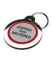 Chipped & Neutered Pet Tag