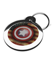 Captain America - Superhero Themed Pet Tags