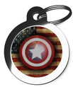 Captain America - Superhero Themed Pet Tags