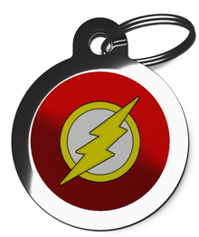 The Flash - Superhero Themed Pet ID Tags
