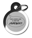 This Looks Like a Job for Supercat Pet Tag