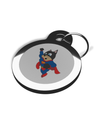 Flying Supercat Name ID Tag