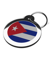 Cuban Flag Dog ID Tag 