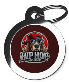 Hip Hop Hound Pet Identity Tag