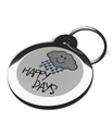 Rainy Happy Days Pet Tag