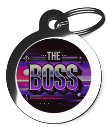 The Boss Dog ID Tag