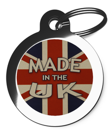 Made in the UK Dog ID Tag