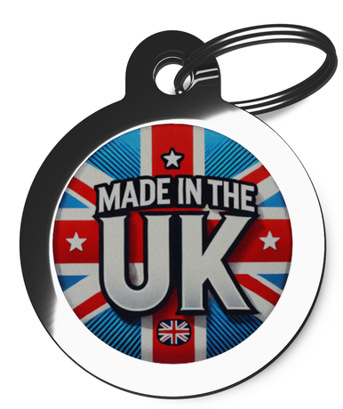 Made in the UK Dog ID Tag