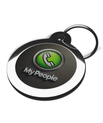 Call My People Dog ID Tag