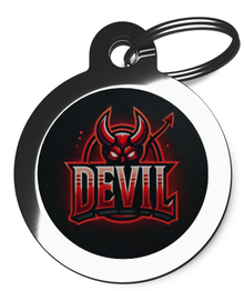 Devil Pet Identity Tag