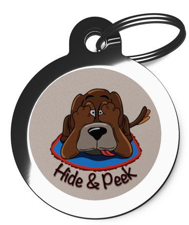 Hide & Peek Dog ID Tags