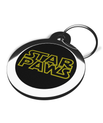 Star Paws Engraved Pet Tags