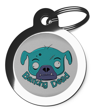 Barking Dead Pet ID Tag