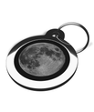 The Moon Engraved Pet Tags