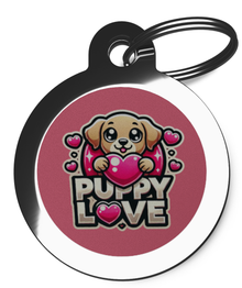 Cute Puppy Love Tag for Dogs