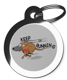 Keep on Running Pet ID Tags