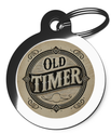 Old Timer Engraved Pet ID Tags