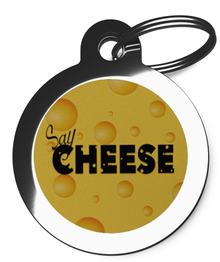 Say Cheese Dog Tags for Pets