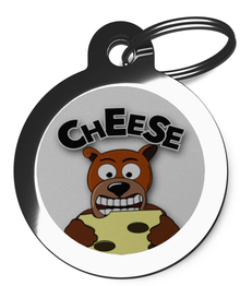 Cheese Pet Tags