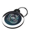 Cancer Astrology Dog ID Tag