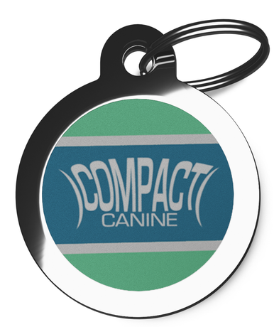 Compact Canine Pet ID Tag