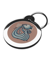 Aquarius Star Sign Dog Tag for Pets