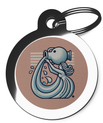 Aquarius Star Sign Dog Tag for Pets