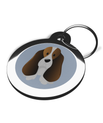 Basset Hound Pet ID Tag 2