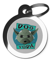 Dog Yoda Pet ID Tags