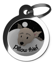 Pillow Thief Dog ID Tag 