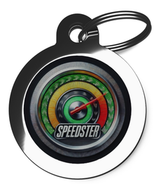 Speedster Dog ID Tag