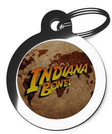 Indiana Bones Pet ID Tag