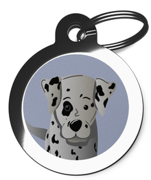 Dalmatian Breed Dog ID Tag