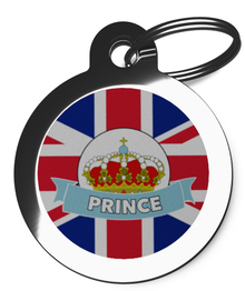 Prince Pet ID Tag - Royal Wedding Theme Pet Tags