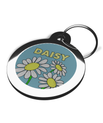 Daisy Flower Dog ID Tag