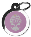 Dog Tag For Dogs - Pink Happy Easter - Pet Tags