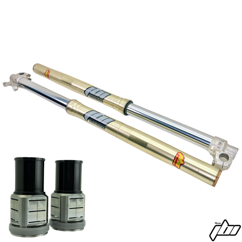 2023-2025 Stark Varg MX Pro Fork Revalve with JBI Ti Pro Perch