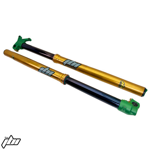 JBI Spec Kawasaki KX Demo Forks "Lucky Charms"