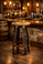Rustic swivel whiskey barrel stools available in 24 26 28 and 30 inch heights