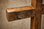 32 inch rustic reclaimed wine barrel wooden wall cross handmade in Santa Maria California with forged nails and INRI plaque