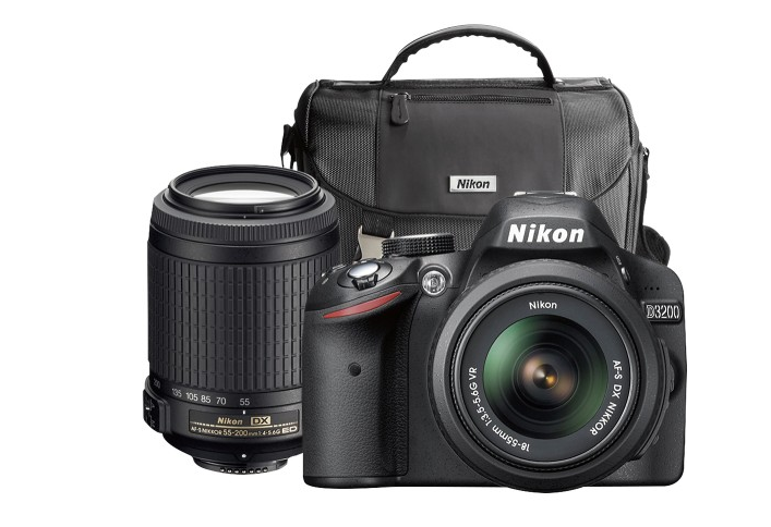 nikon d3200 dslr camera with 18 55mm lens