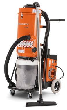 S 36 is a very powerful single-phase HEPA dust extractor to match the grinding machines Husqvarna PG 530 (1-phase)