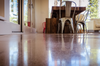 Polished Concrete Floor after using Prosoco first cut to help aid in the concrete polishing system.