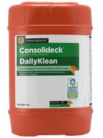Consolideck Prosoco Daily Klean is for maintenance of polished concrete floors. It enhances your shine with each clean!
