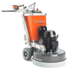PG 680 RC is a remote-controlled concrete floor grinder with unique oscillation function and Dual Drive Technology™. Compared to standard floor grinders this remote-controlled grinder enables significantly higher productivity and even better work results together with more ergonomic operation and effortless transportation to and from the work site