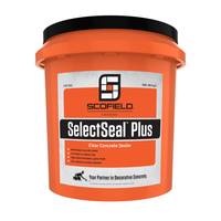 SCOFIELD® SelectSeal™ Plus
A high-solids, low-odor, self-crosslinking, urethane fortified acrylic sealer designed to protect interior or exterior bare or previously stained concrete.