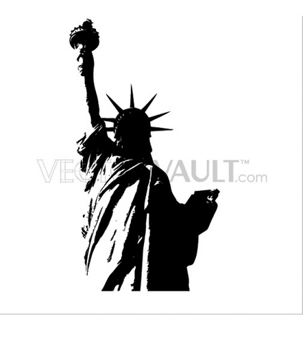 Buy vector statue of liberty usa america royalty-free illustration
