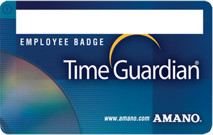 Amano Time Guardian Magnetic Stripe Badges 1 800 Timeclocks